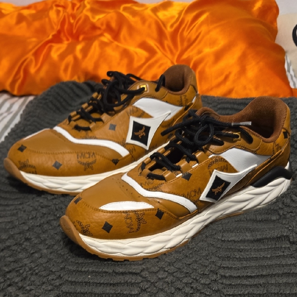 MCM Skywonder Lo Sneakers Size 12 Sneakers - Made In Italy (1100 MSRP!)